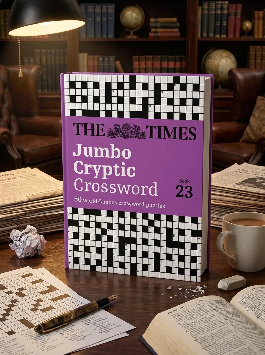 Times Jumbo Cryptic Crossword Book 23