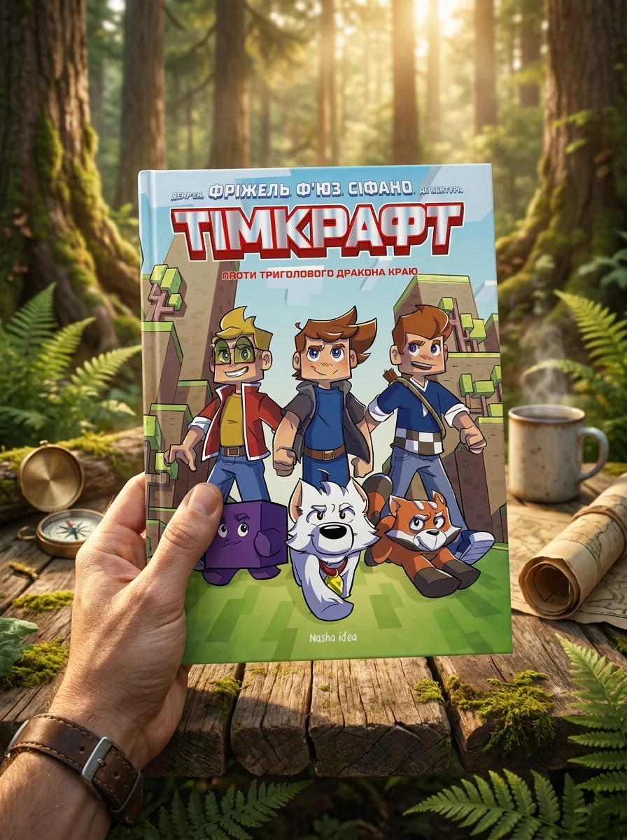 Тімкрафт. Проти триголового дракона краю. Том 1, Фріжель Дерр'єн — Фантастика та фентезі