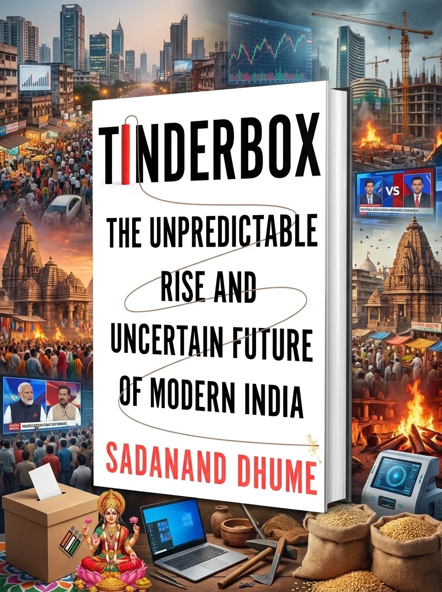 Tinderbox. The Unpredictable Rise and Uncertain Future of Modern India — Садананд Дхуме, обкладинка