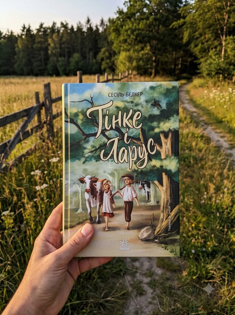 Тінке і Ларус — Бедкер Сесіль, обкладинка
