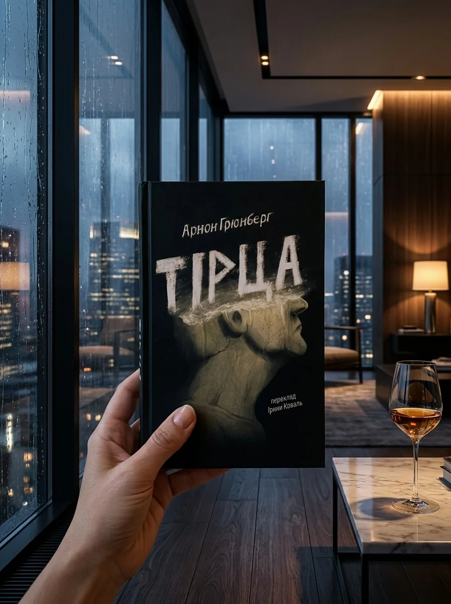 Тірца — Арнон Грюнберг, обкладинка