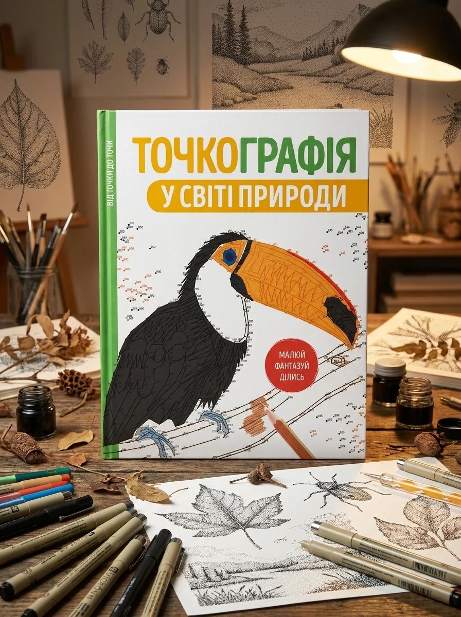 Точкографія. У світі природи, — Комікси та манґи