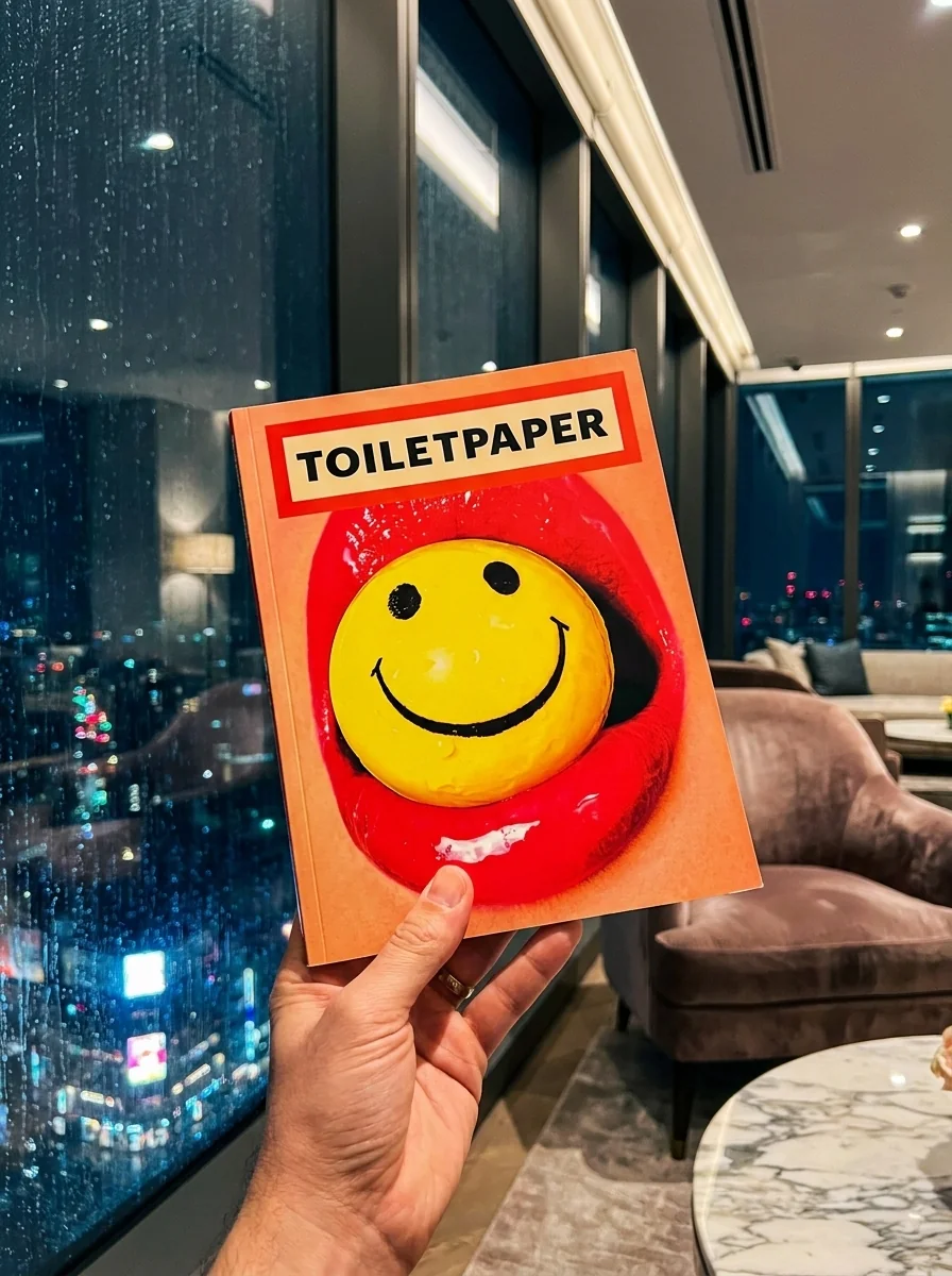 Toiletpaper Magazine 18 — Мауріціо Каттелан, обкладинка