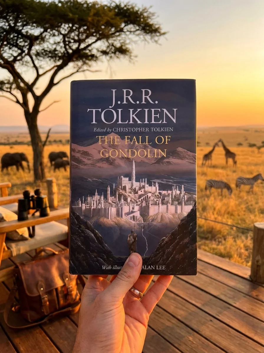 Tolkien The Fall of Gondolin — Джон Р. Р. Толкін, обкладинка