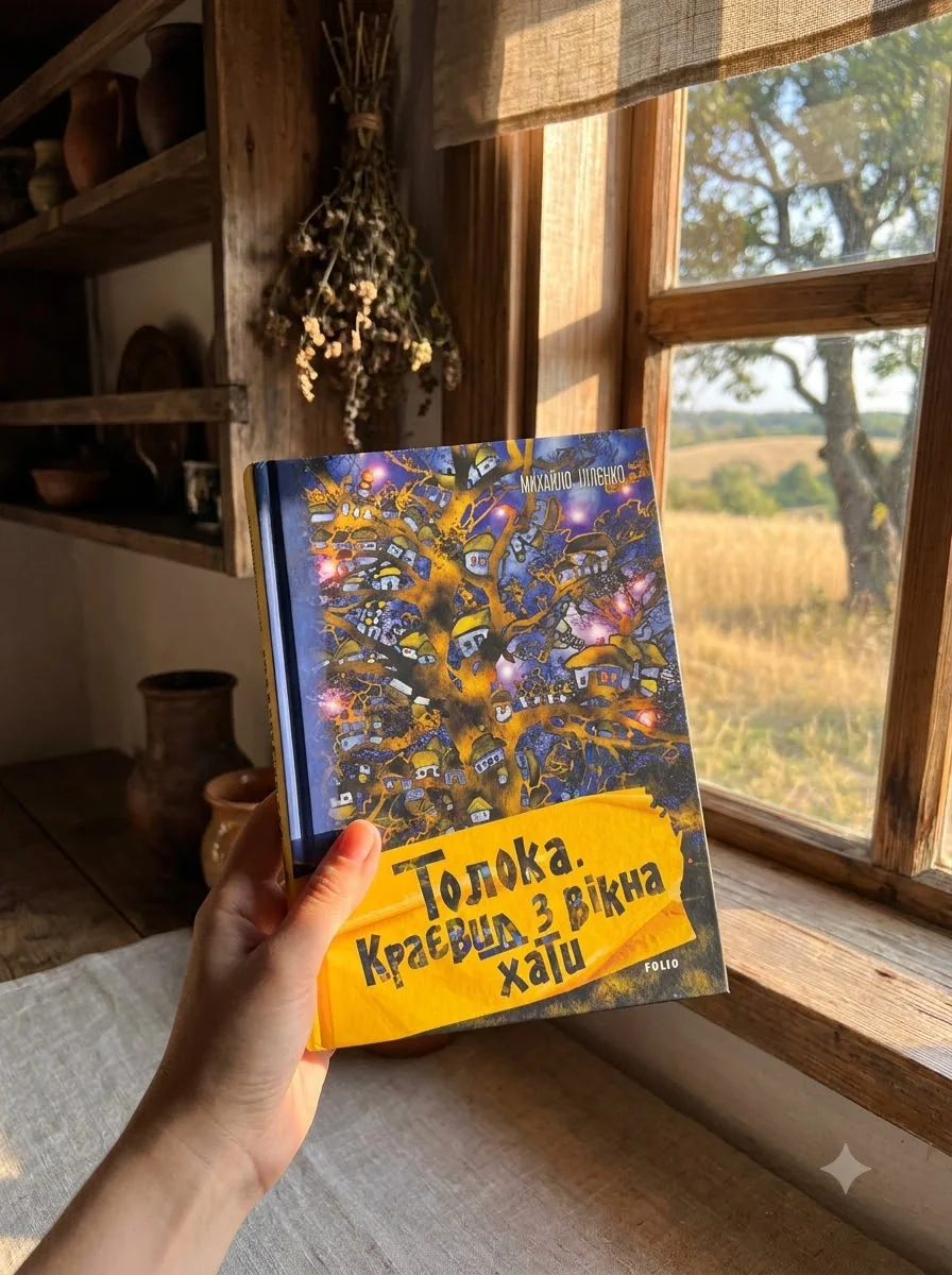Толока. Краєвид з вікна хати | купити книгу онлайн