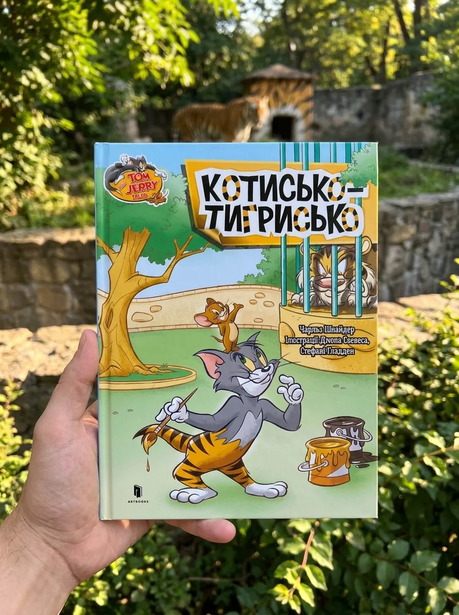 Том і Джеррі. Котисько-тигрисько — Книги-іграшки