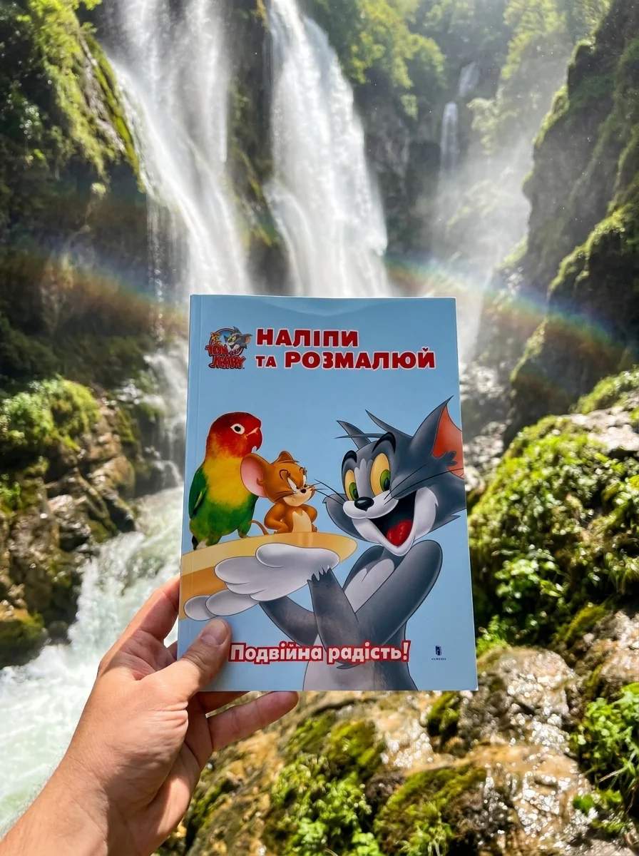 Том і Джеррі. Подвійна радість! — Книги з наліпками
