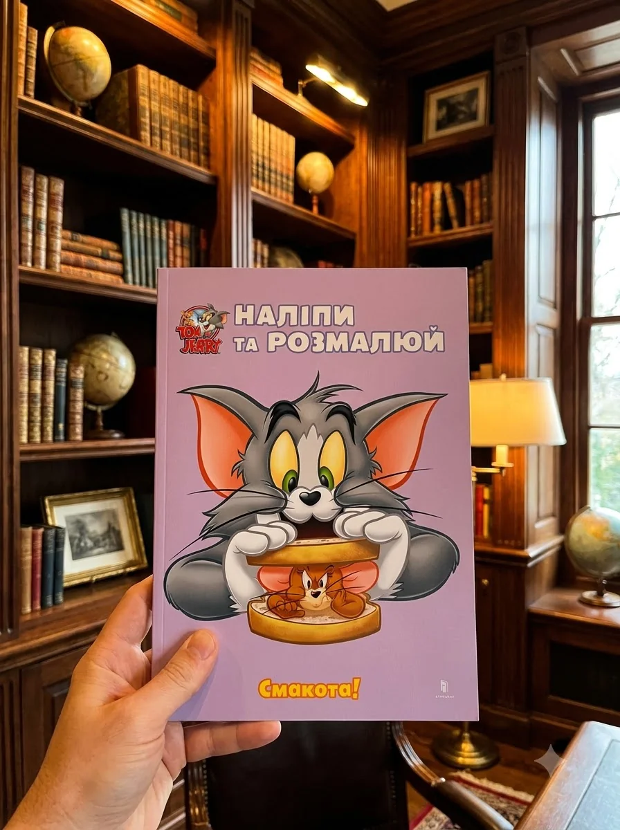 Том і Джеррі. Смакота! — Книги з наліпками
