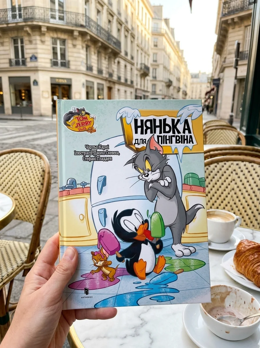 Том і Джеррі. Нянька для пінгвіна — фото 2