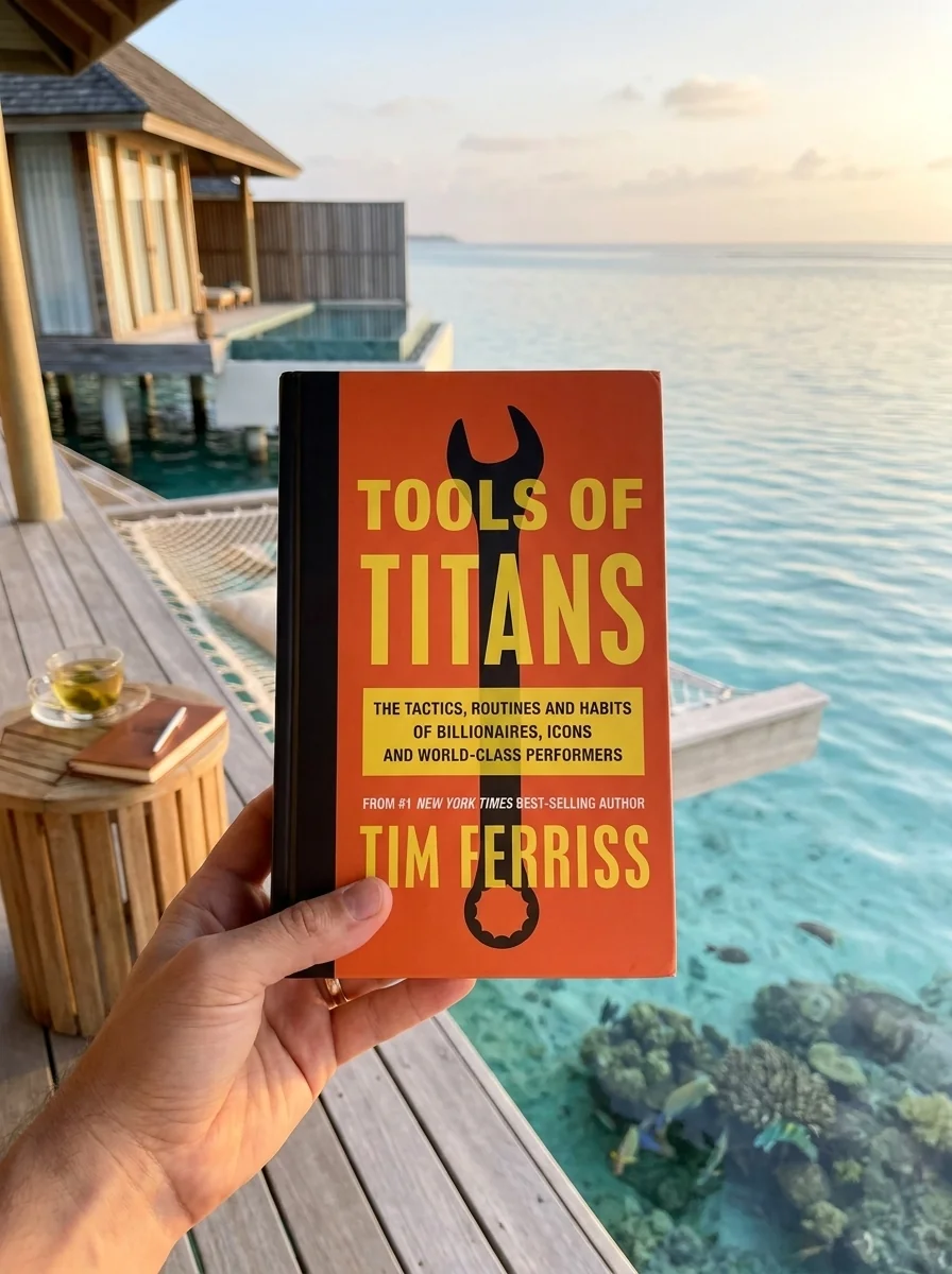 Tools of Titans — Тімоті Феррісс, обкладинка