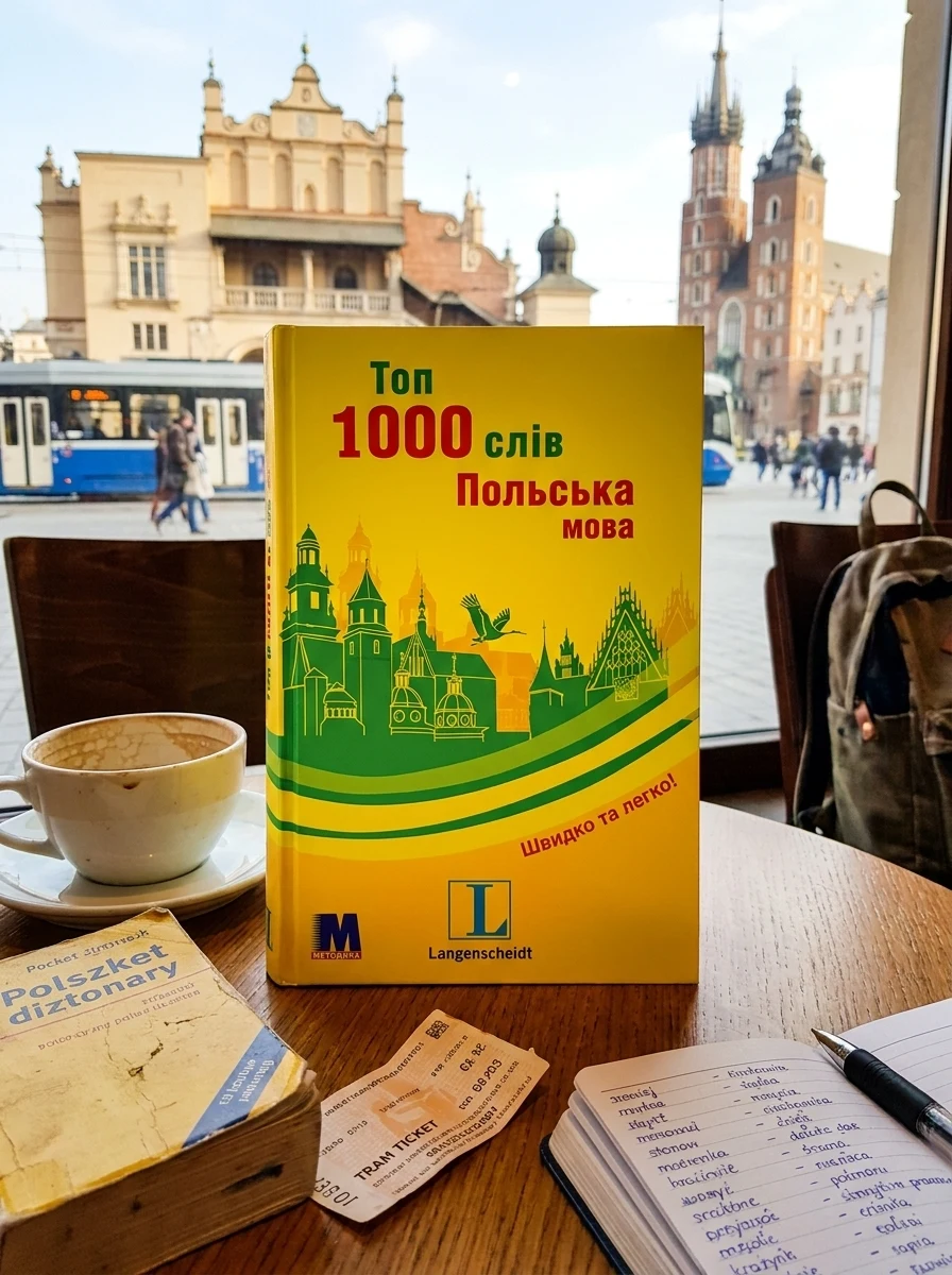Топ 1000 слів. Польська мова. Кишеньковий підручник — Вивчення мов