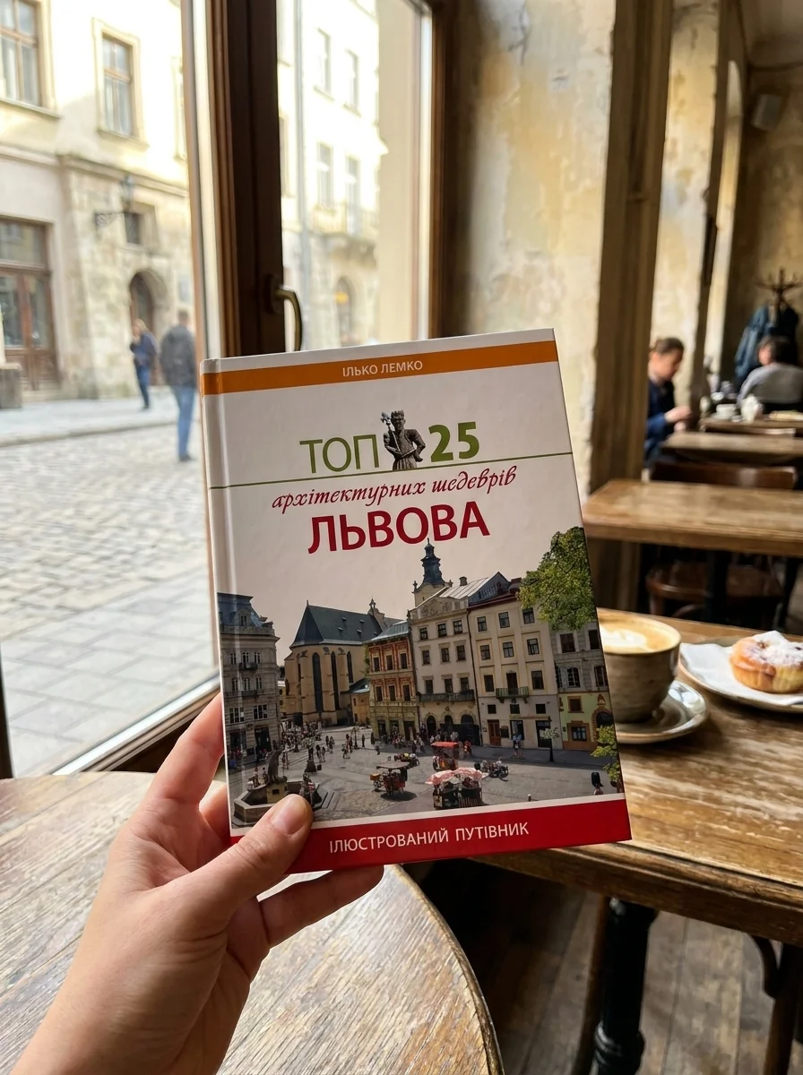 Топ 25 архітектурних шедеврів Львова — Ілько Лемко, обкладинка