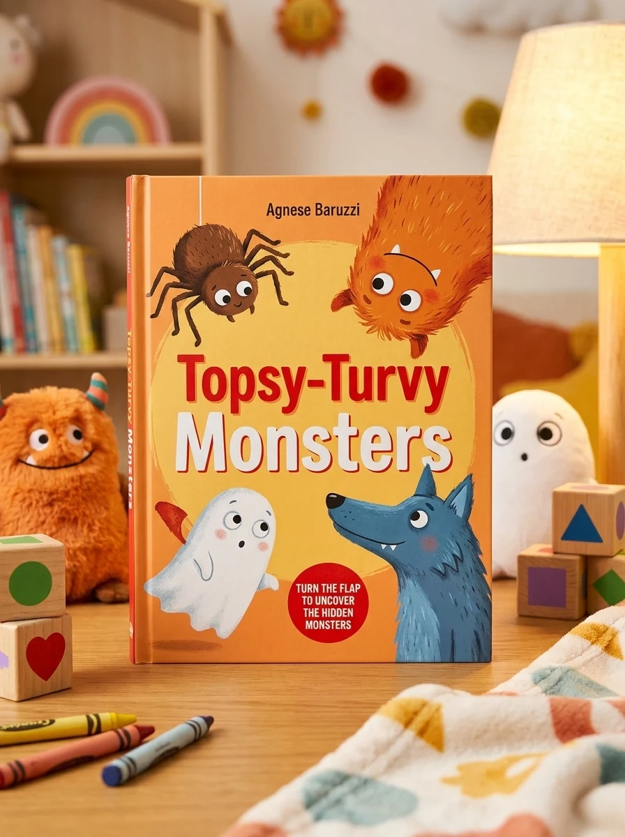 Topsy-Turvy Monsters — Агнезе Баруцці, обкладинка