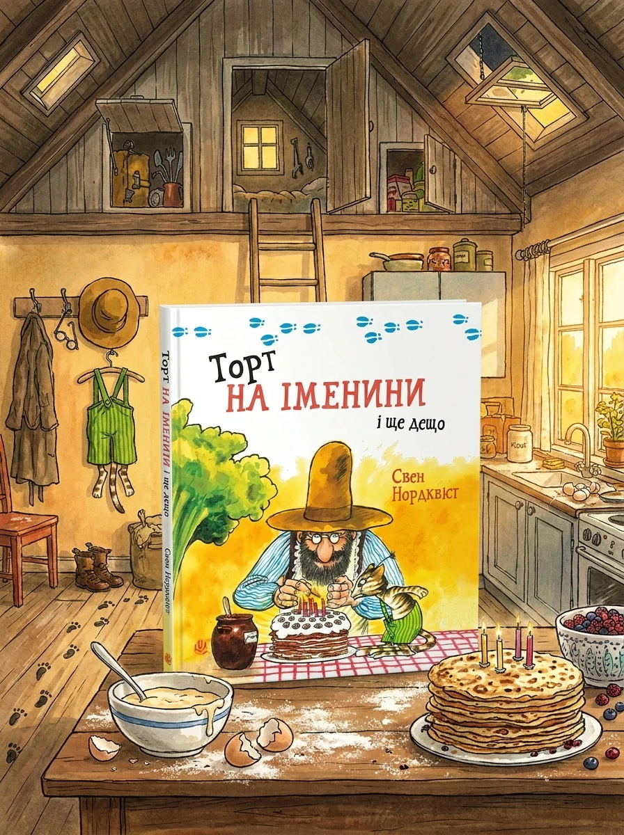 Торт на іменини і ще дещо