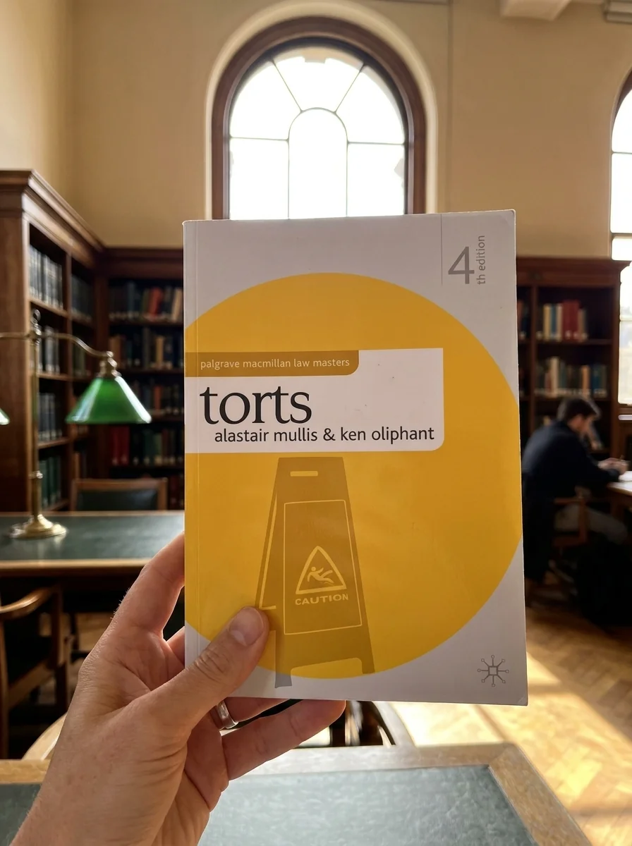 Torts 4th Edition — Аластер Мулліс, обкладинка