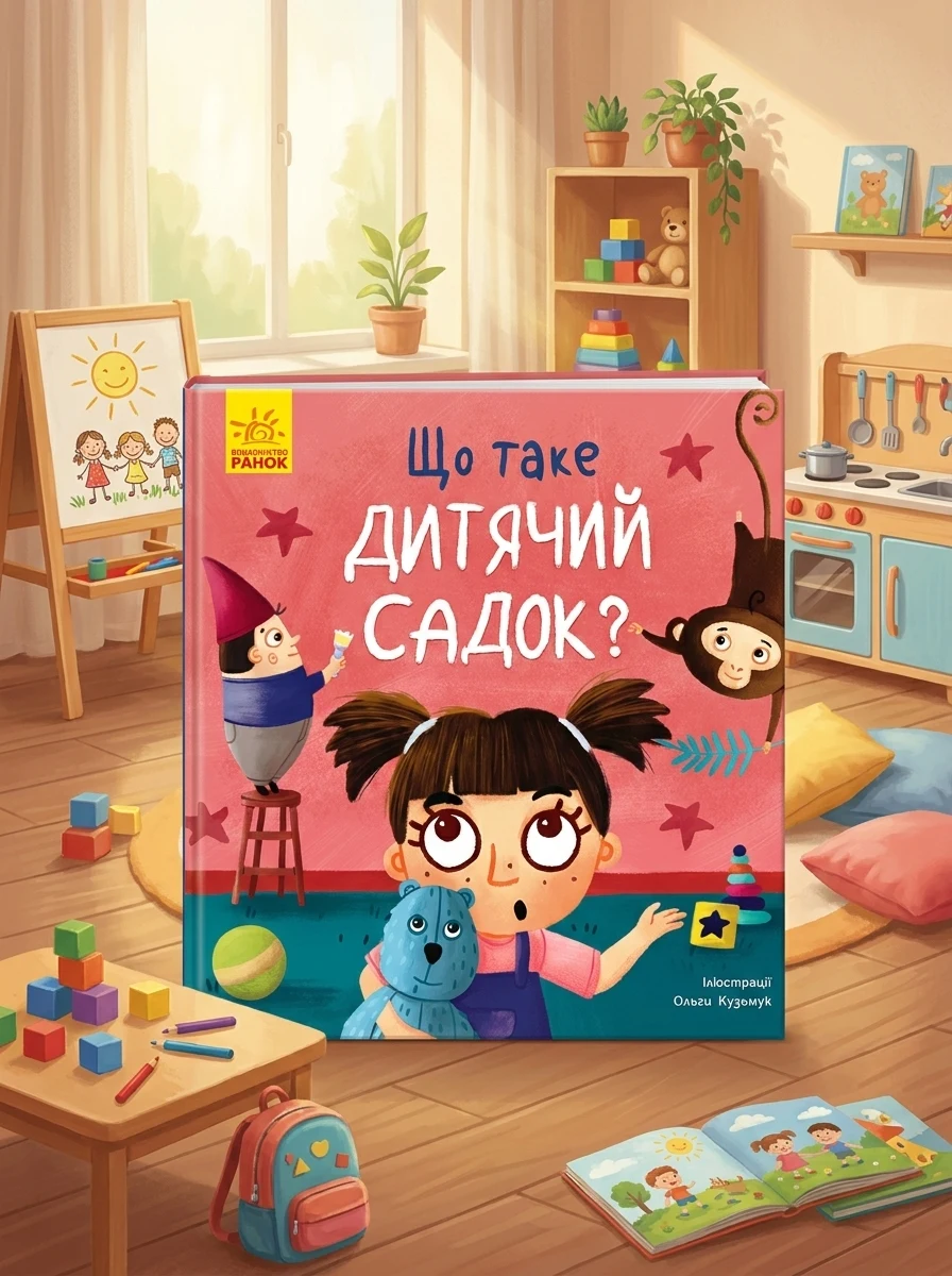 Тося та Лапка. Що таке дитячий садок? — Дитяча література