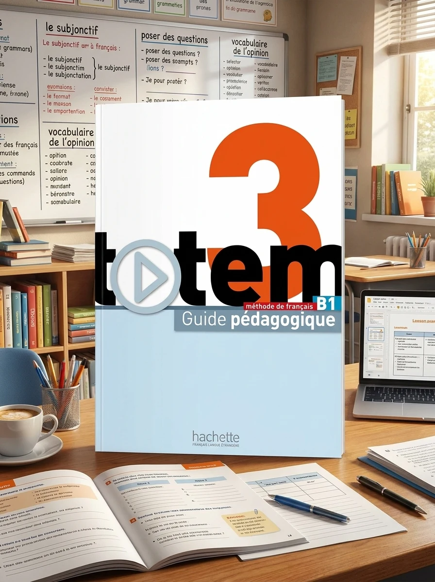 Totem. Niveau 3 B1. Guide pedagogique, обкладинка