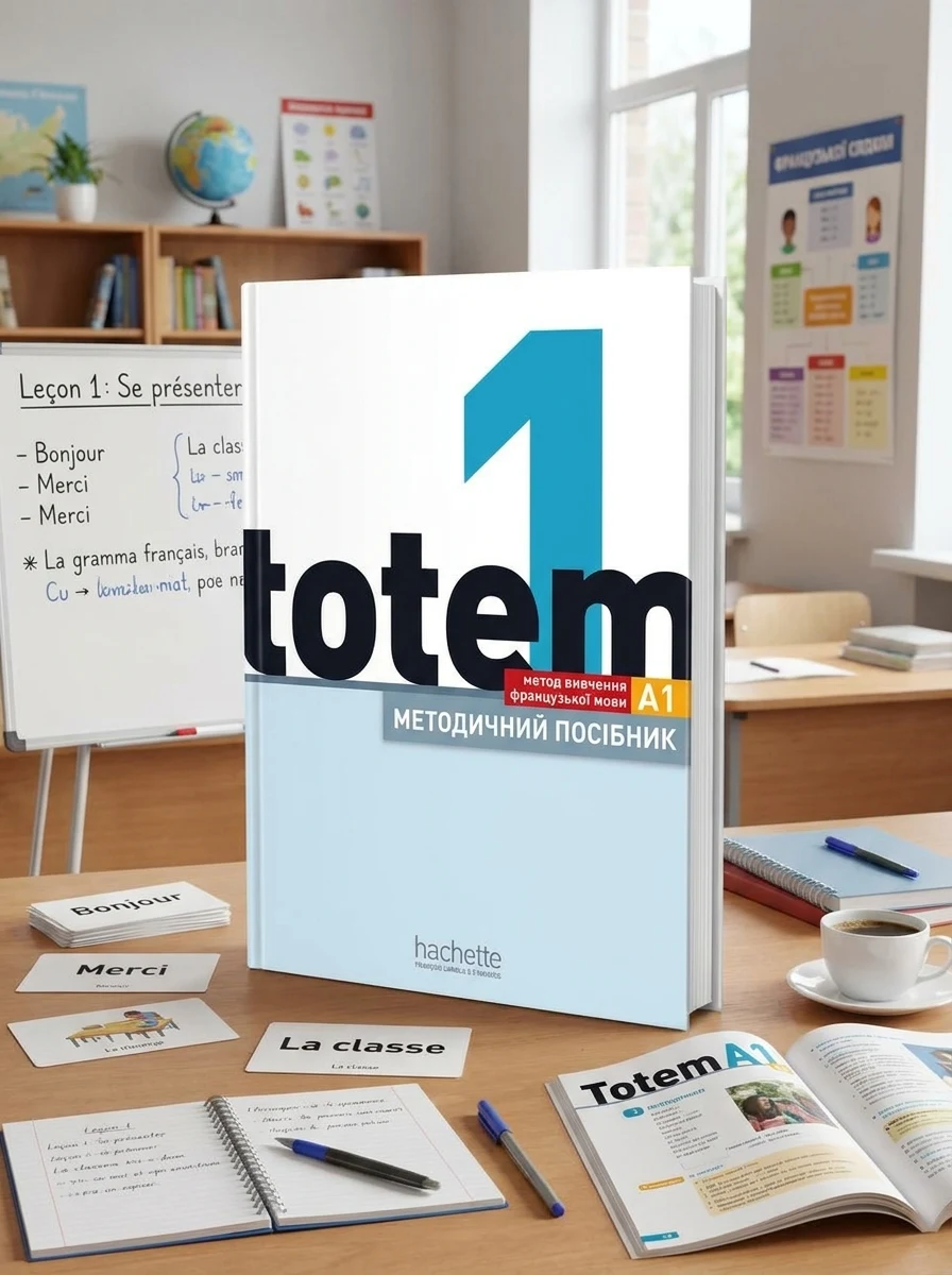 Totem. Niveau A1. Guide pedagogique — Вивчення мов