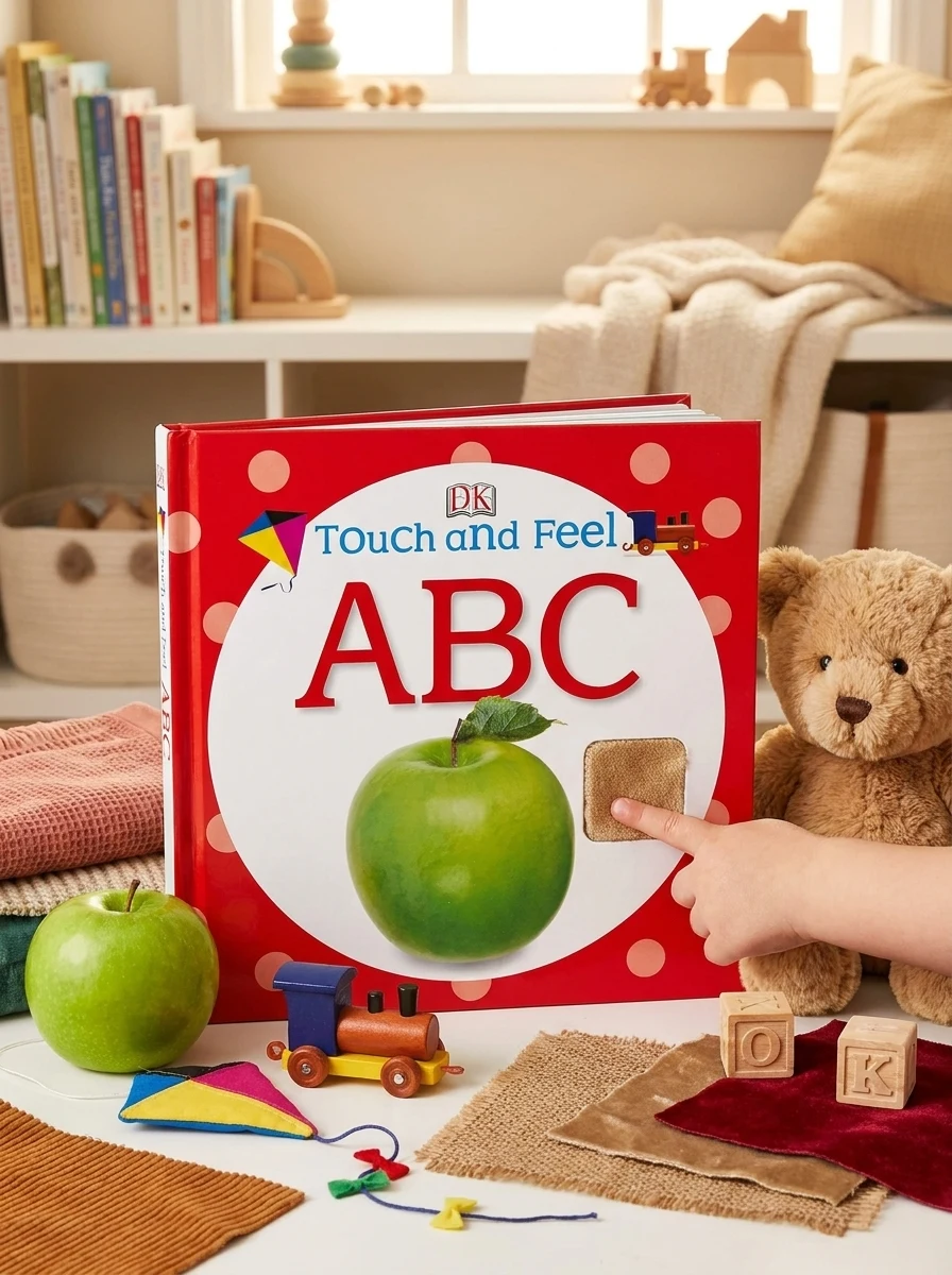Touch and Feel. ABC — Дитяча література