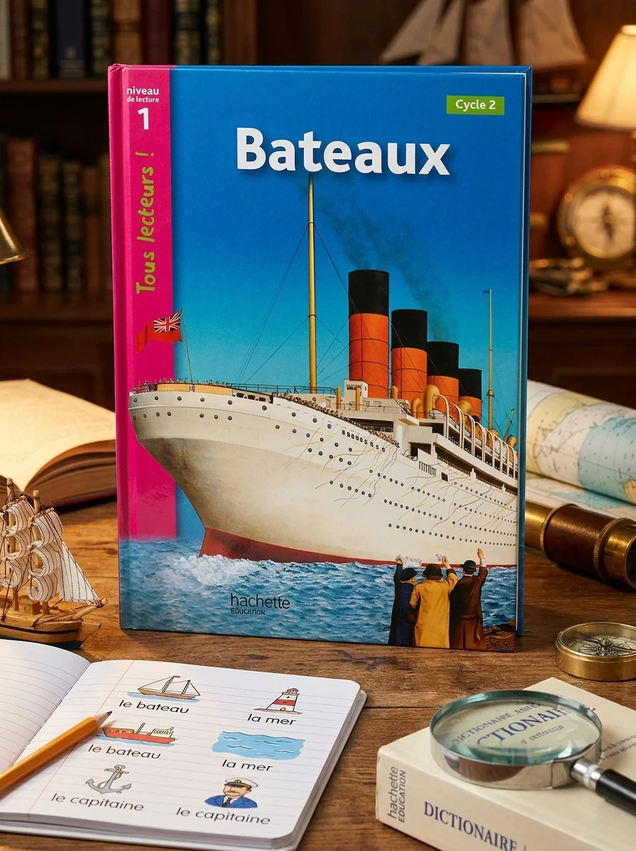 Tous Lecteurs! Bateaux et navires Niveaux 1 — Вивчення мов