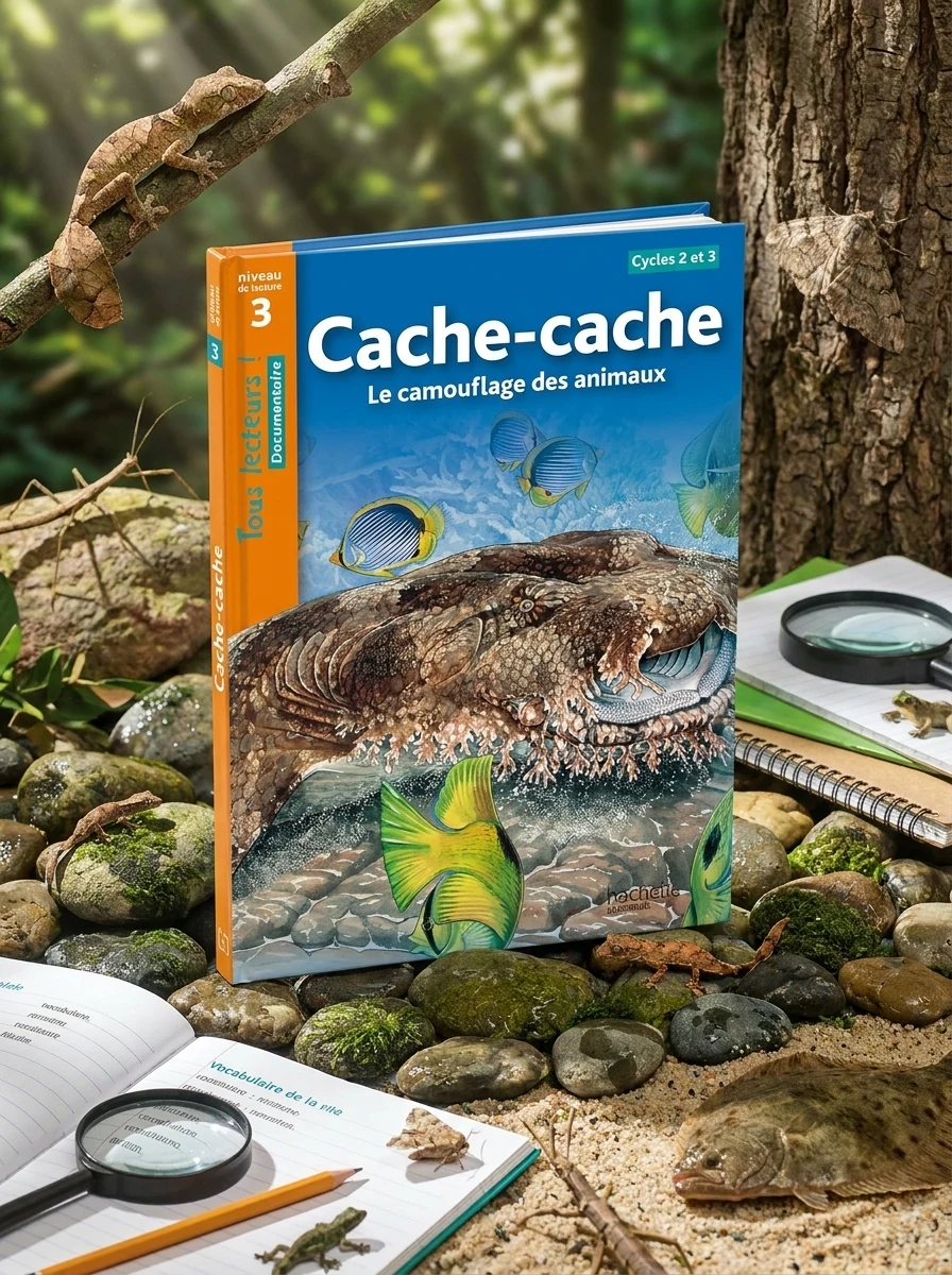 Tous Lecteurs! Cache-cache: Le camouflage des animaux Niveau 3
