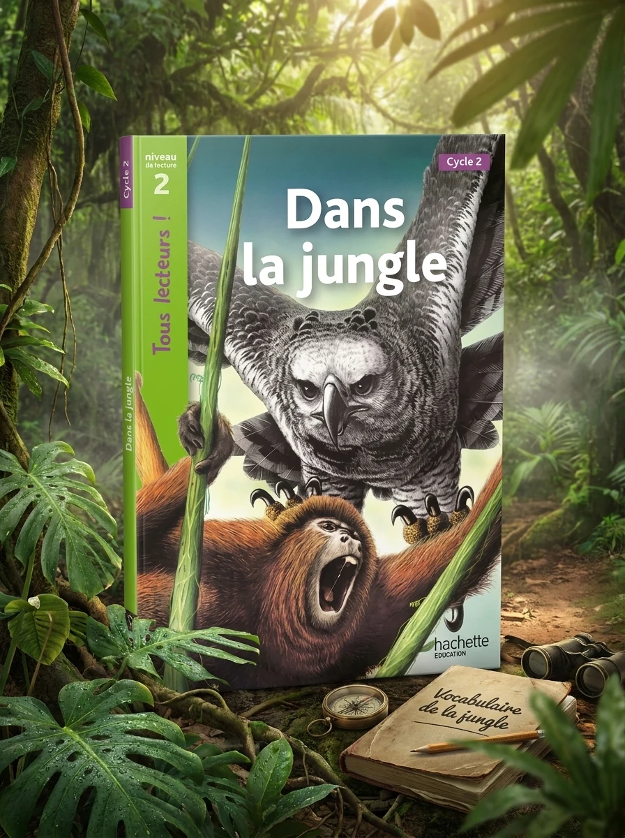 Tous Lecteurs! Dans la jungle Niveau 2 — Вивчення мов