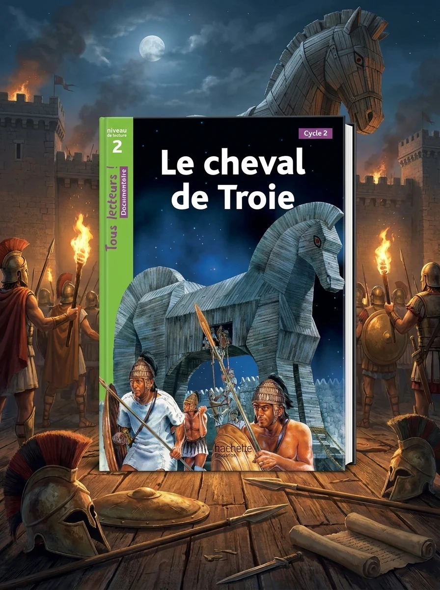 Tous Lecteurs! Le Cheval de Troie Niveau 2