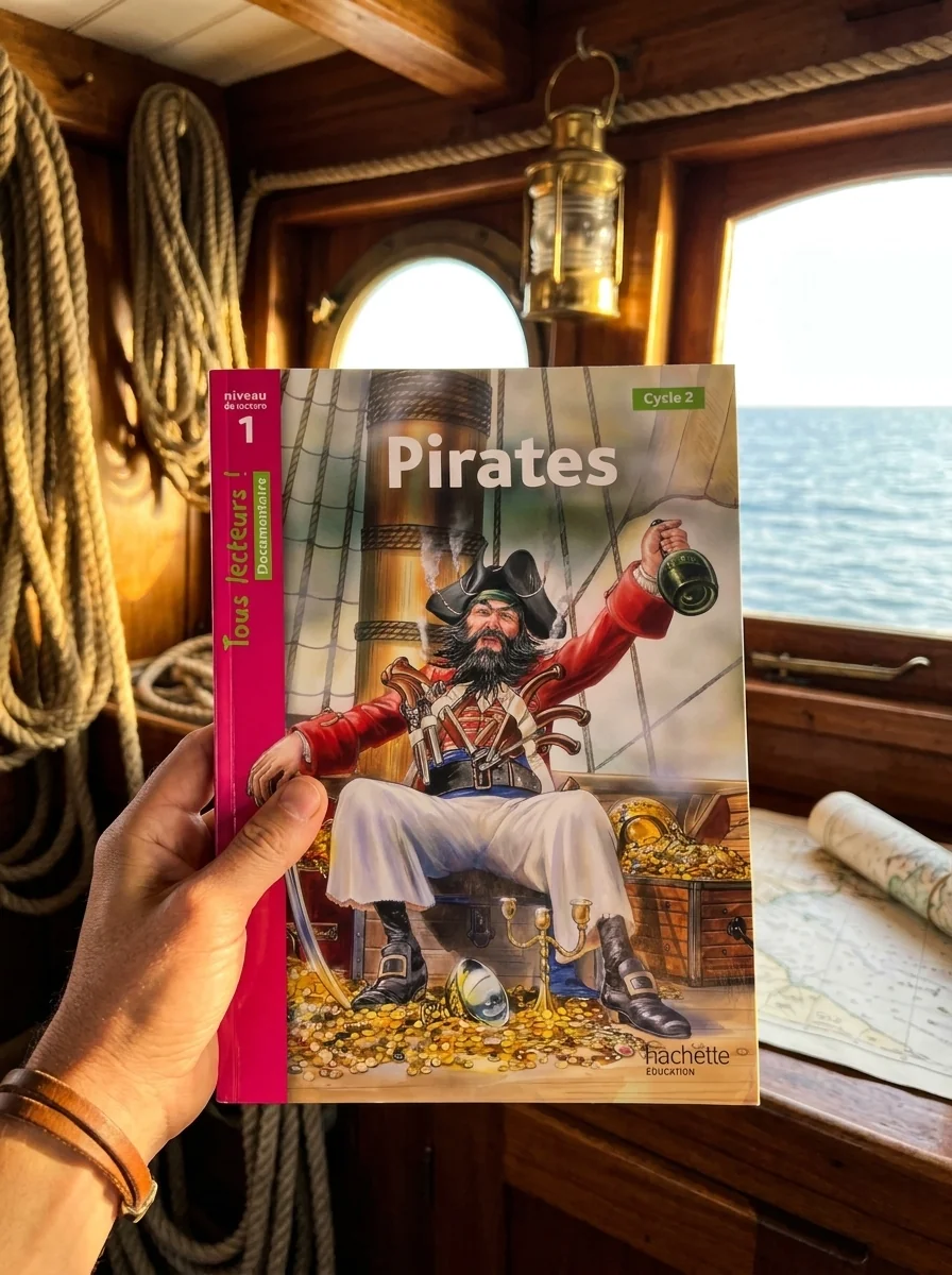 Tous Lecteurs! Pirates Niveau 1 — Люсіль Галліот, обкладинка