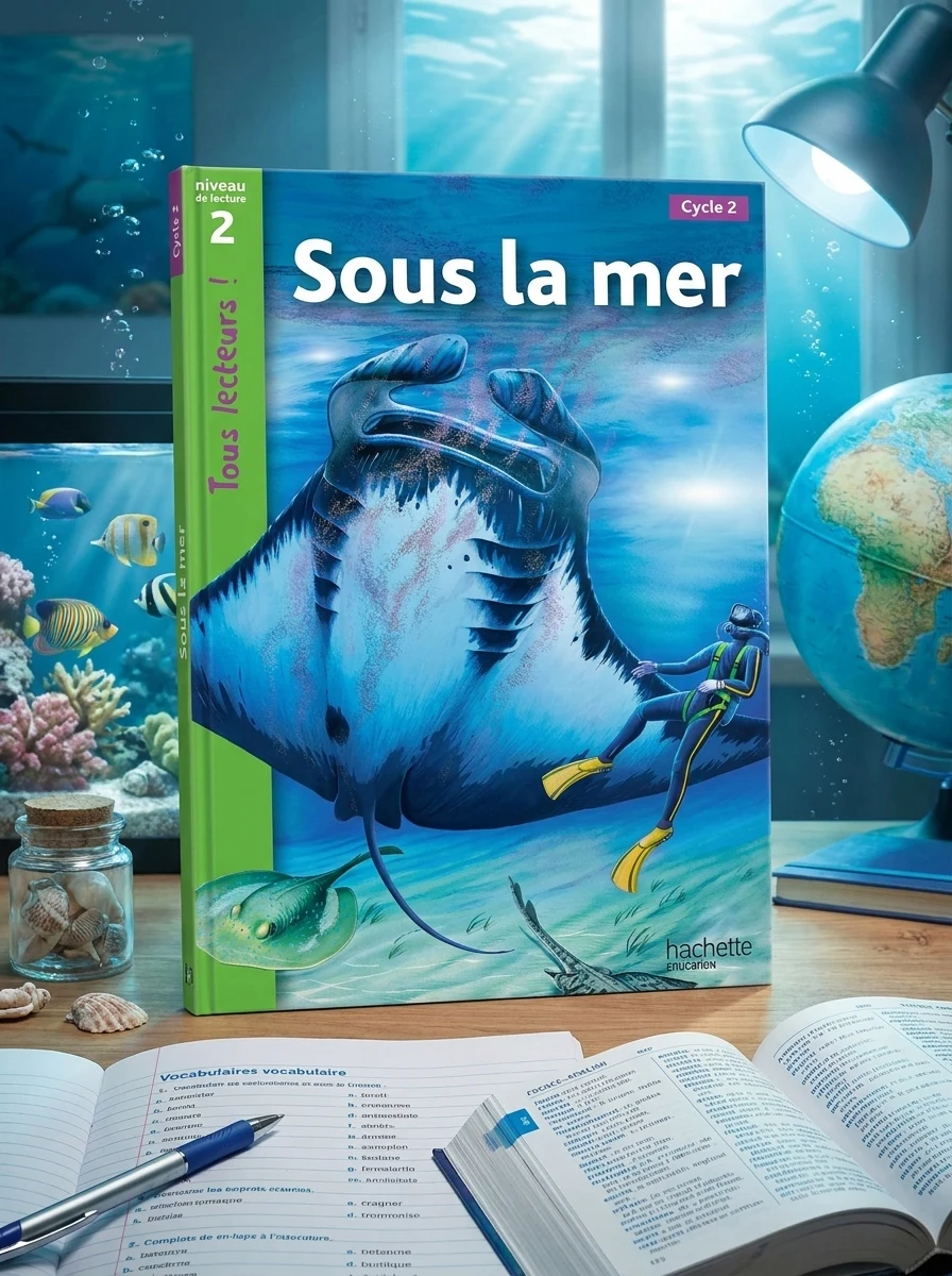Tous Lecteurs! Sous la mer Niveau 2 — Вивчення мов