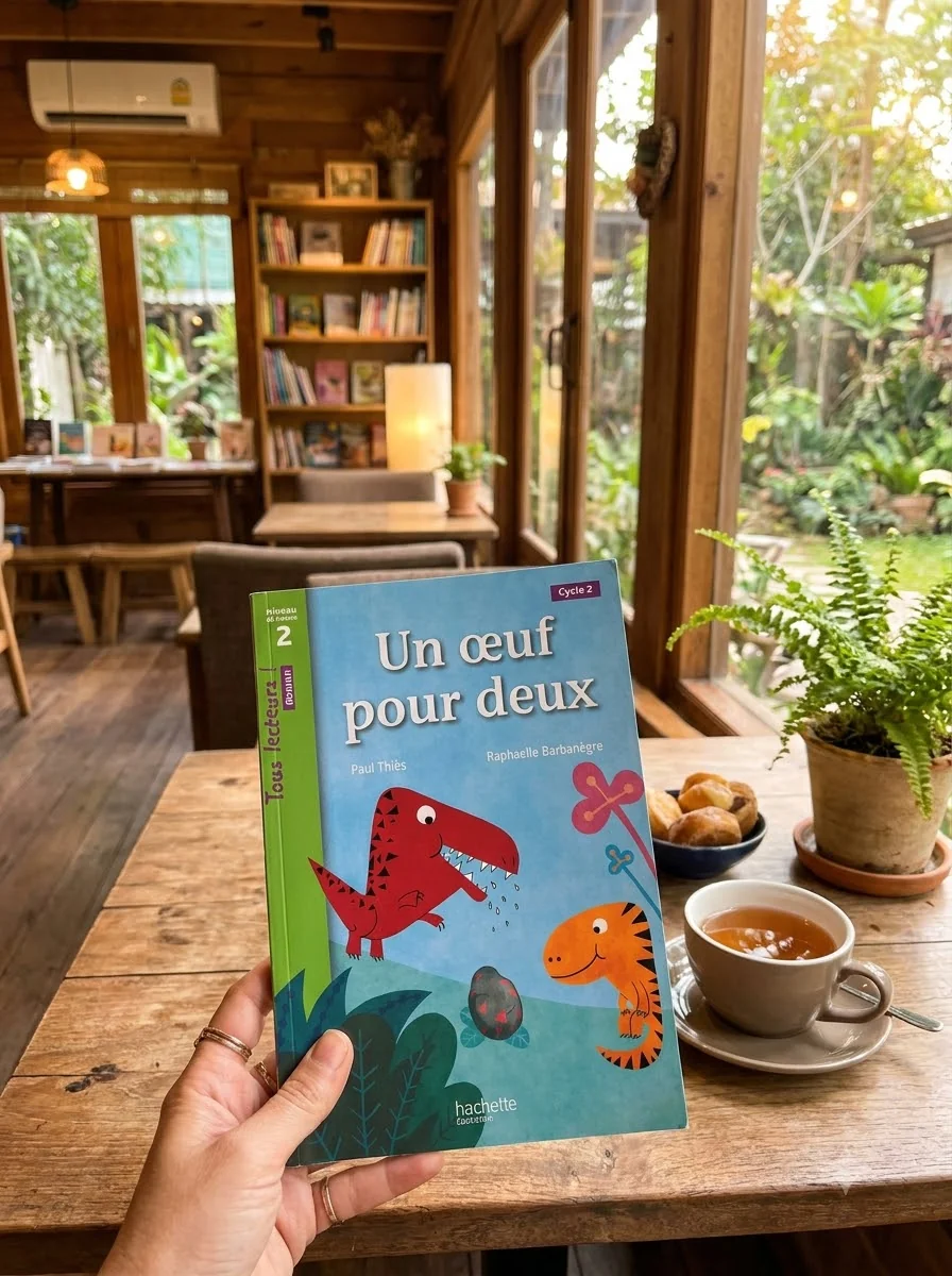 Tous Lecteurs! Un oeuf pour deux Niveau 2 — Поль Тіс, обкладинка
