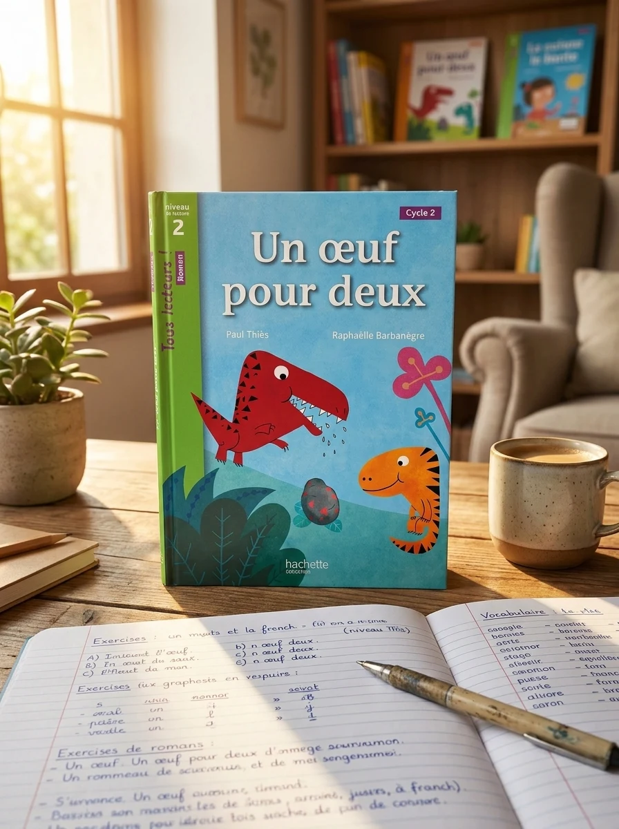 Tous Lecteurs! Un oeuf pour deux Niveau 2 — Вивчення мов