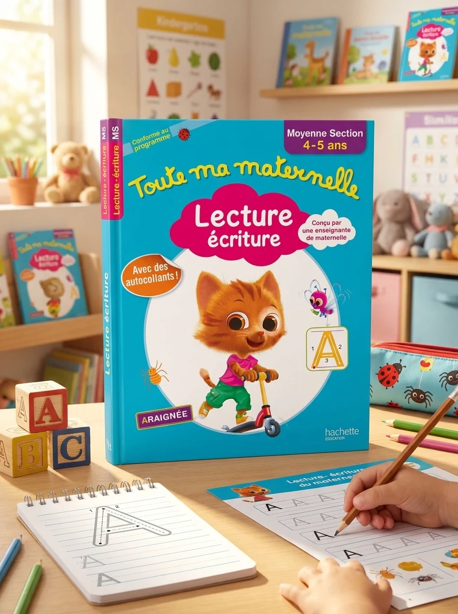 Toute Ma Maternelle Lecture - ecriture Moyenne Section. 4 - 5 ans — Вивчення мов