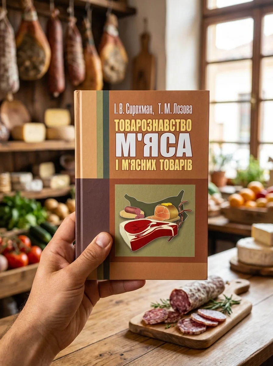 Товарознавство м'яса і м'ясних товарів. 2-ге видання. Підручник затверджений МОН України — Книги