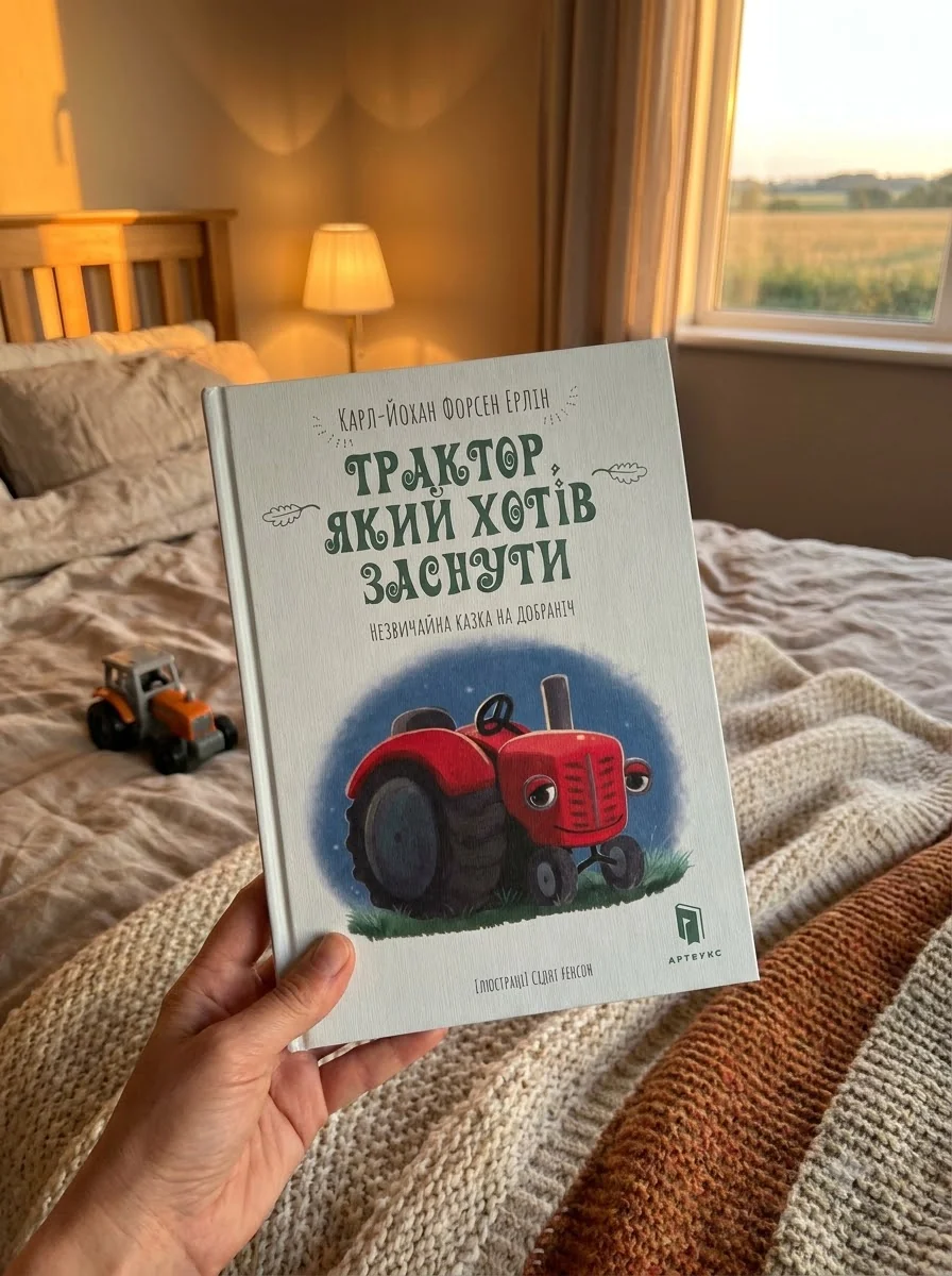 Трактор, який хотів заснути — Дитяча література