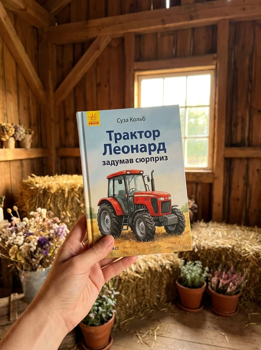 Трактор Леонард задумав сюрприз — Дитяча література