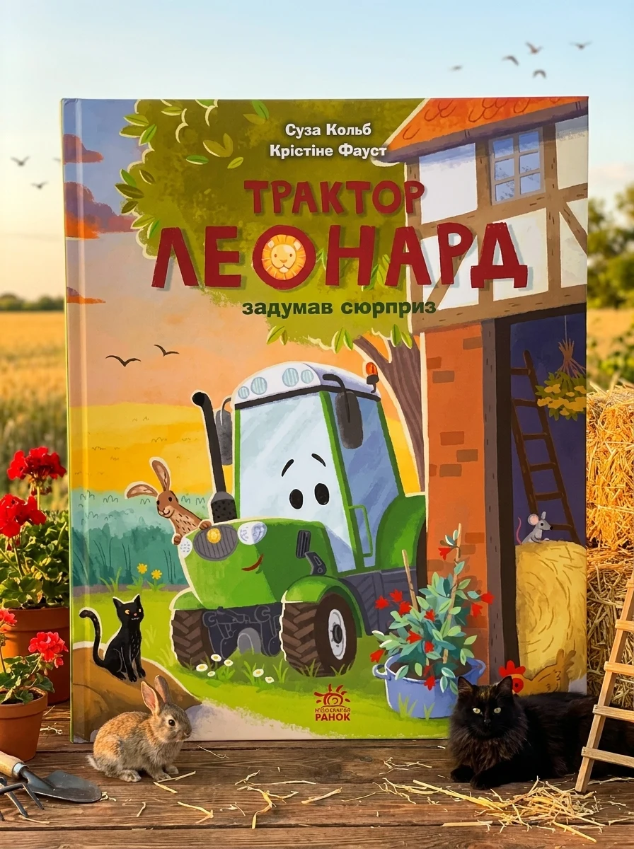 Трактор Леонард задумав сюрприз (Пригоди трактора Леонарда #2) — Художня література