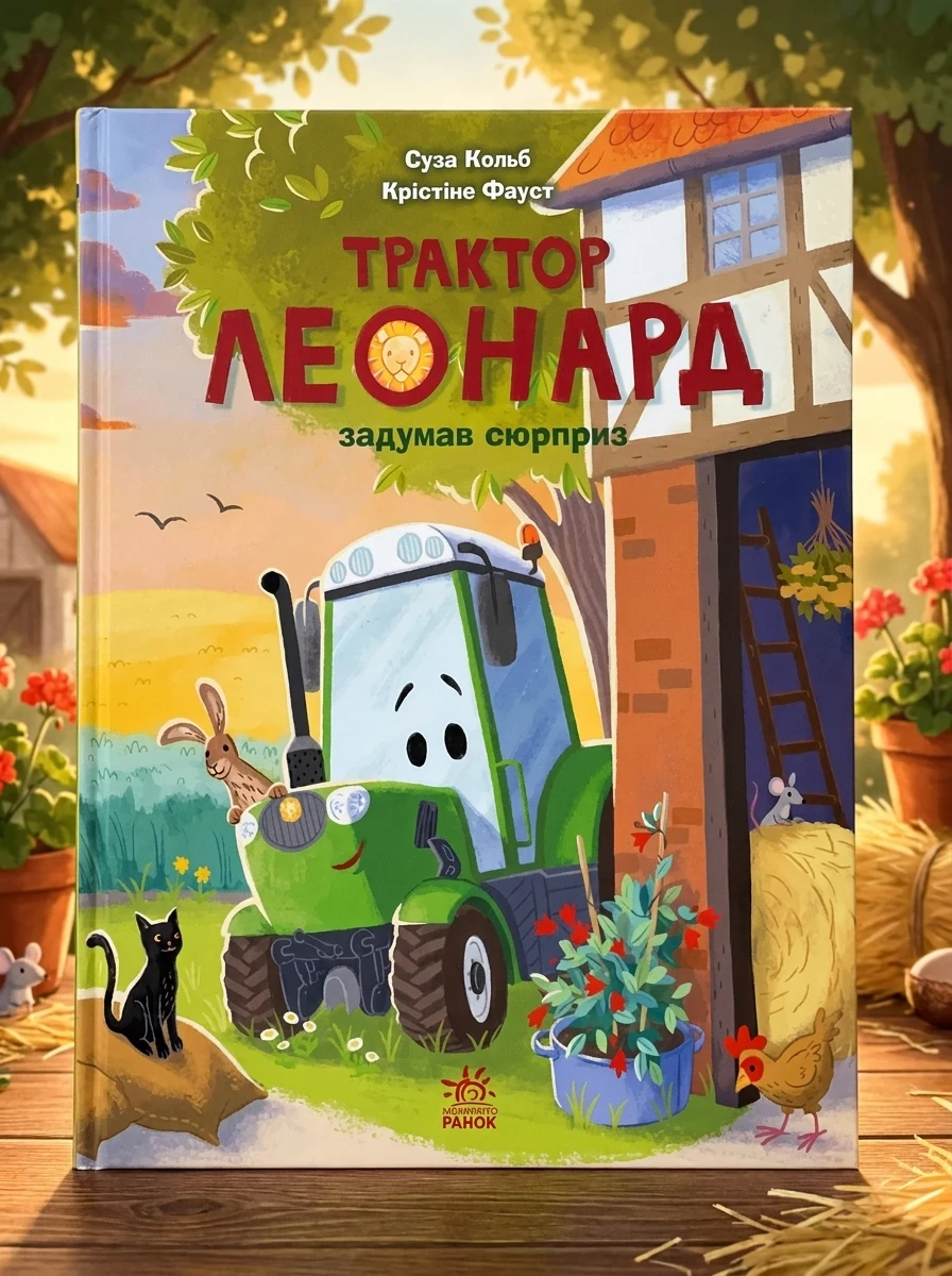 Трактор Леонард задумав сюрприз — Дитяча література