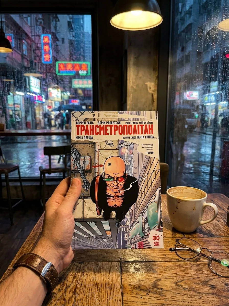 Трансметрополітан. Книга 1, обкладинка