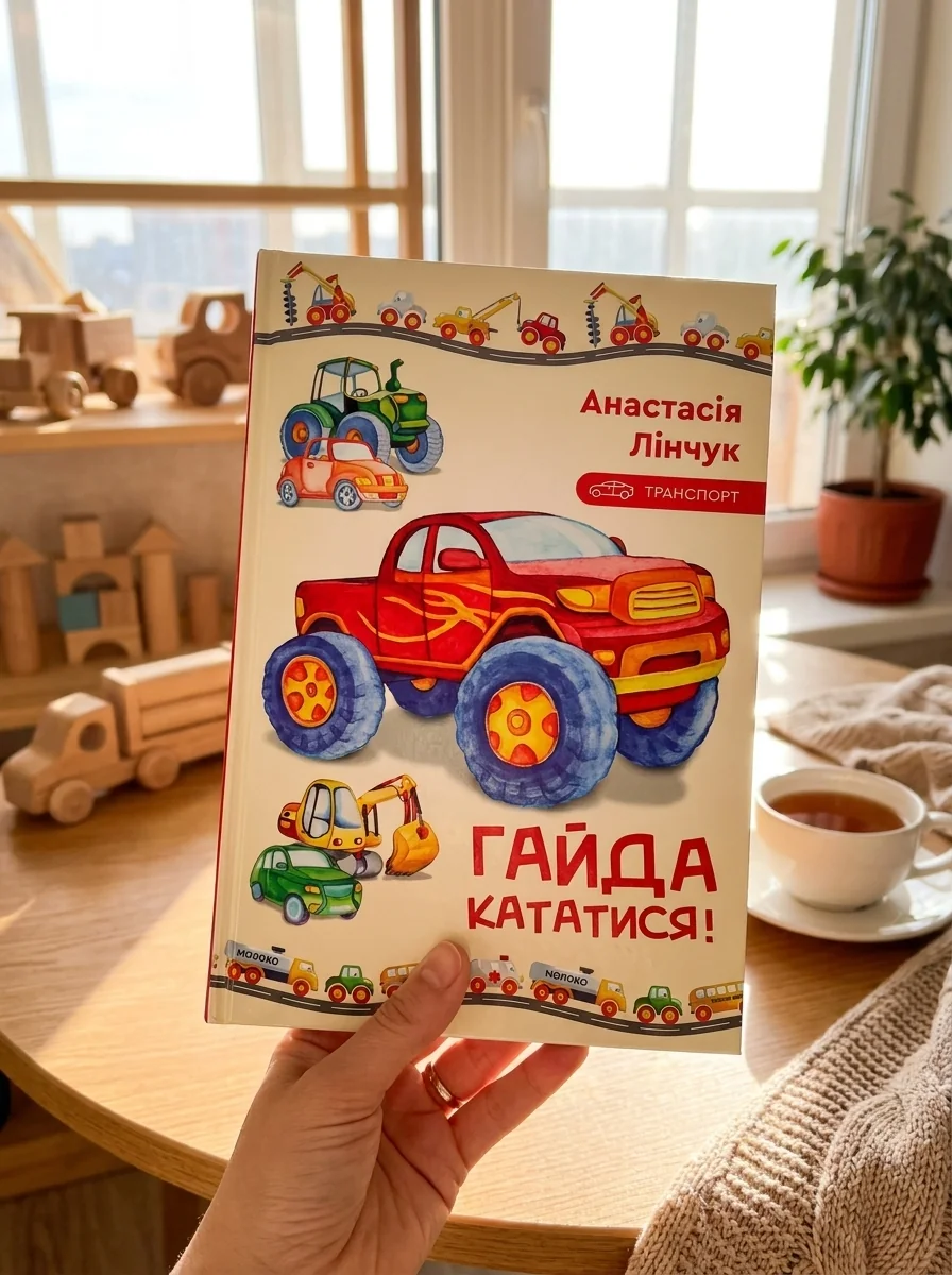 Транспорт. Гайда кататися! | купити книгу онлайн
