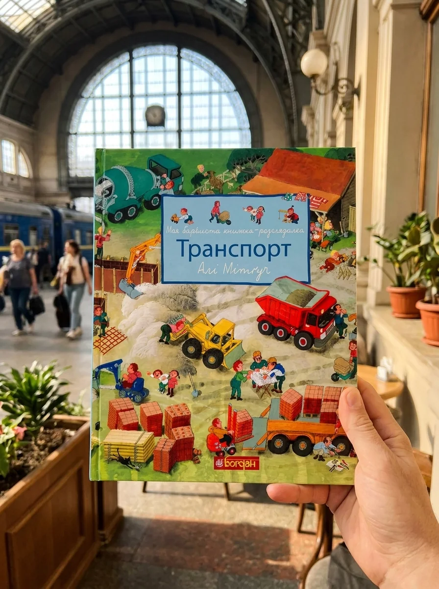 Транспорт. Моя барвиста книжка-розглядалка — фото 2