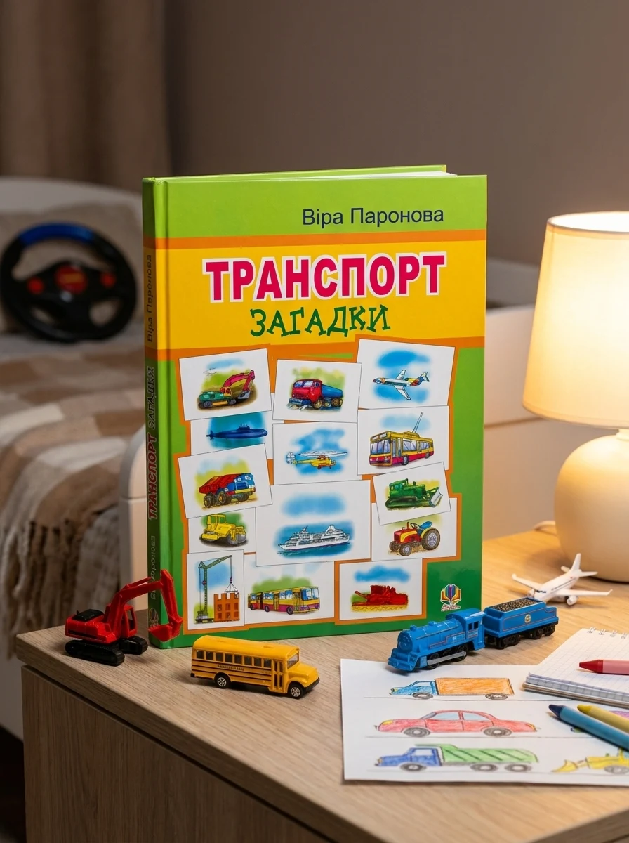 Транспорт. Загадки. — Дитяча література