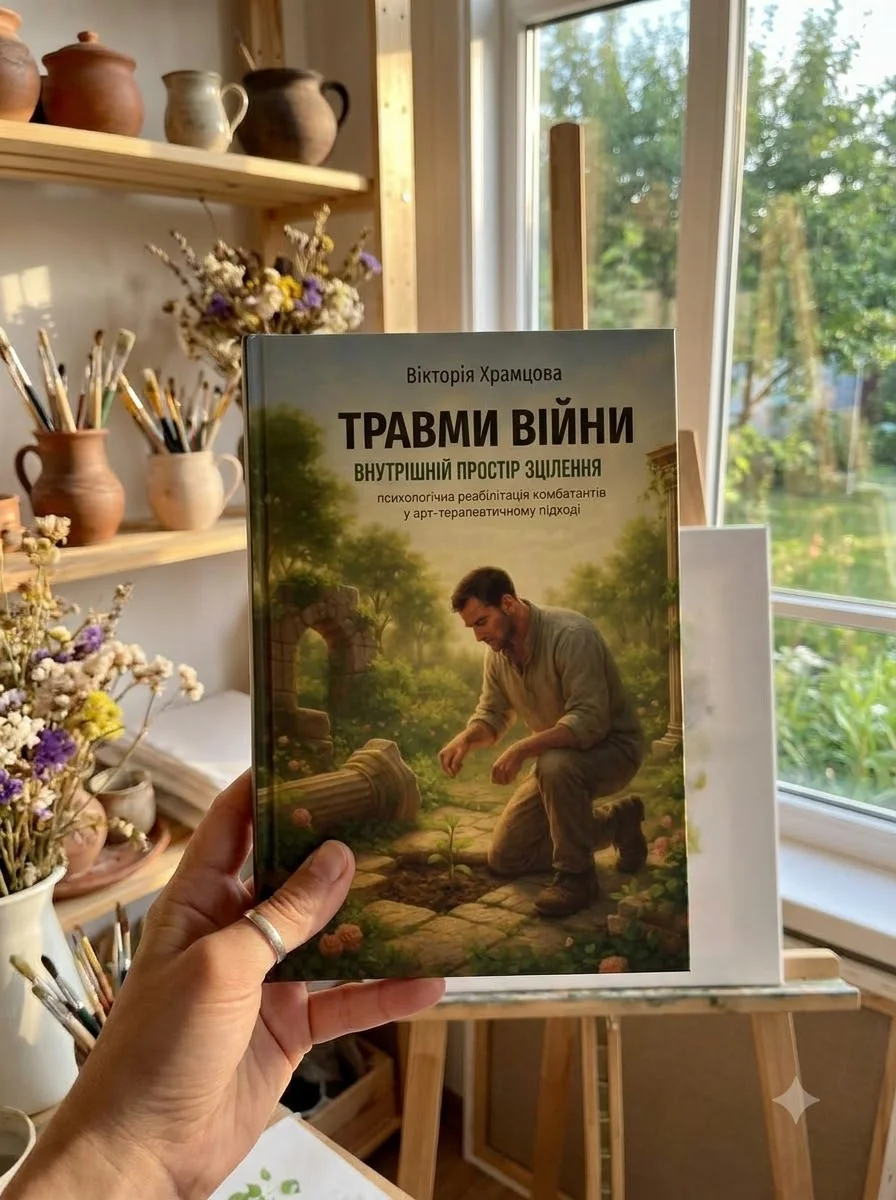Травми війни. Внутрішній простір зцілення (психологічна реабілітація комбатантів у арт-терапевтичному підході) — Вікторія Храмцова, фото 2