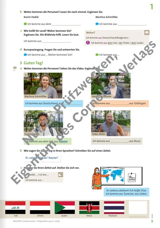 Treffpunkt international A1.1: Kurs- und Ubungsbuch inkl. E-Book und PagePlayer-Ap — Юлія Герцбергер, фото 4