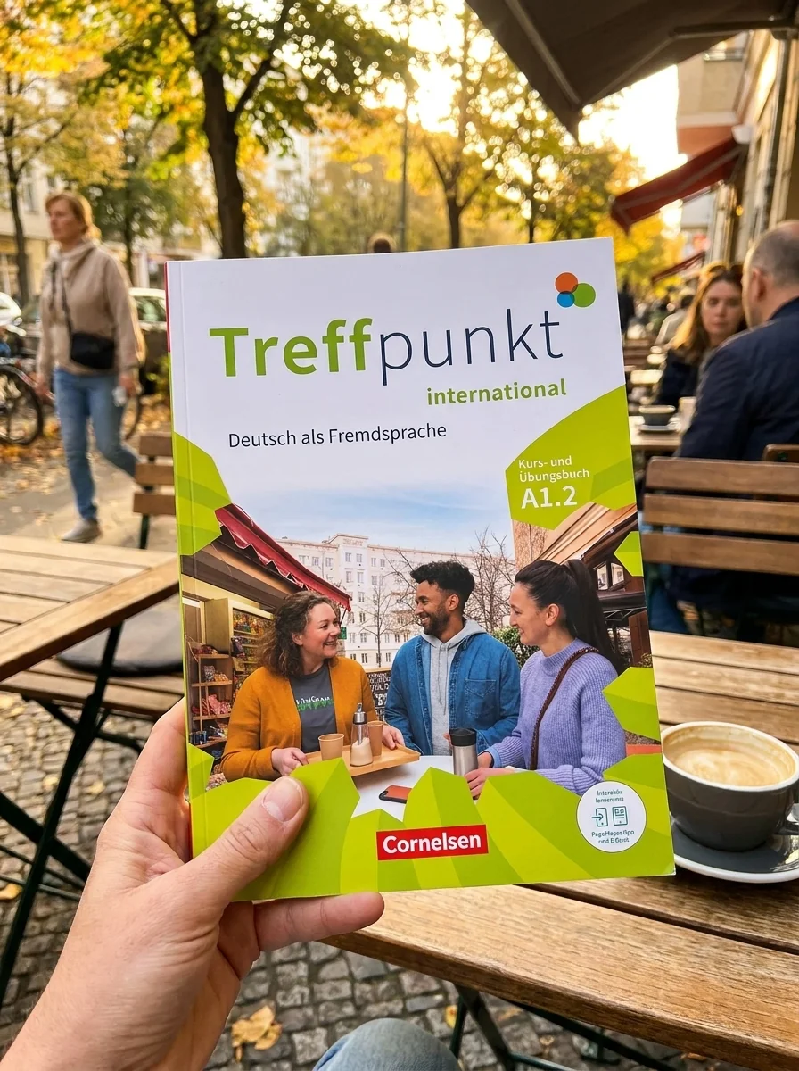 Treffpunkt International A1.2 Kurs- und Übungsbuch Inkl. E-Book Und PagePlayer-App — Юлія Герцбергер, обкладинка