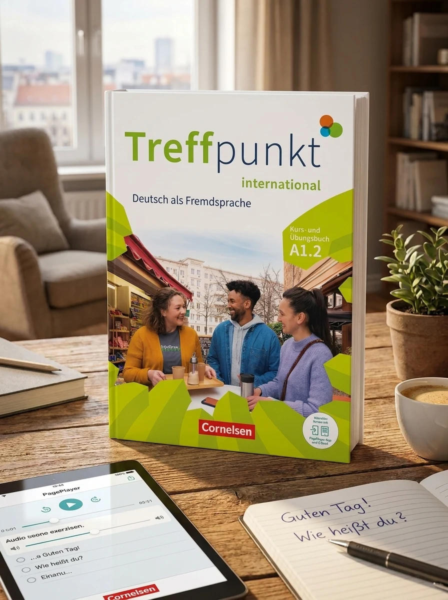 Treffpunkt International A1.2 Kurs- und Übungsbuch Inkl. E-Book Und PagePlayer-App — Вивчення мов