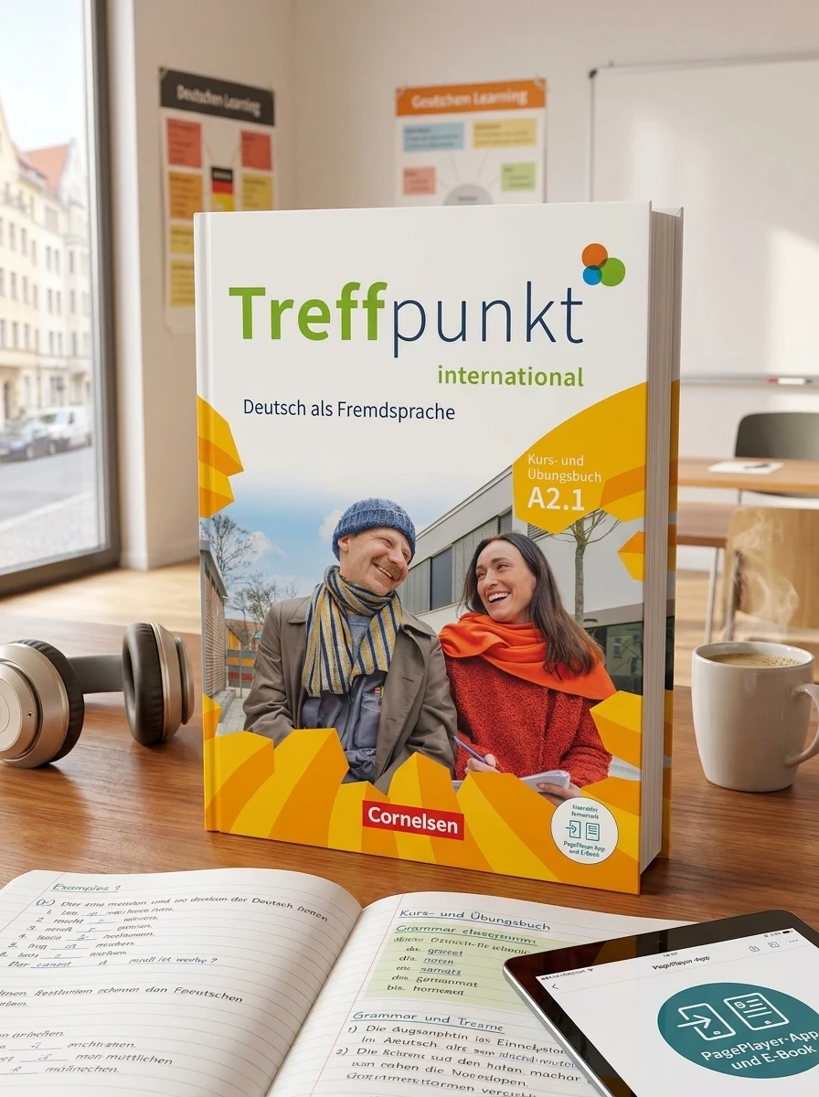 Treffpunkt International A2.1 Kurs- und Übungsbuch Inkl. E-Book Und PagePlayer-Ap — Вивчення мов