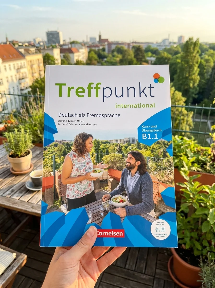 Treffpunkt International B1.1 Kurs- und Übungsbuch Inkl. E-Book Und PagePlayer-Ap — Фрідеріке Джин, обкладинка