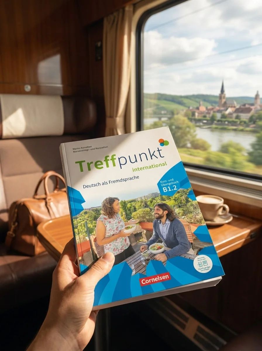 Treffpunkt International B1.2 Kurs- und Übungsbuch Inkl. E-Book Und PagePlayer-Ap — Фрідеріке Джин, обкладинка