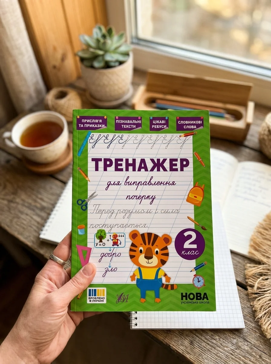 Тренажер для виправлення почерку. 2 клас — Вивчення мов