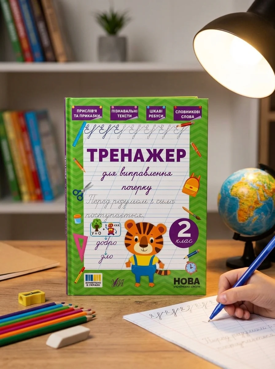 Тренажер для виправлення почерку. 2 клас — Вивчення мов